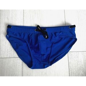 NWT UXH Low rise Swim Brief Men Sz L Blue